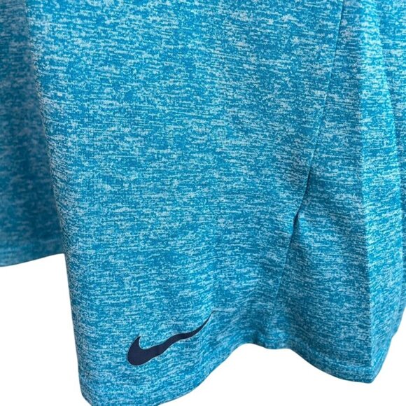 Womens Nike Dry Fit Perfomance Tech Shirt Size M Blue u - Picture 2 of 8